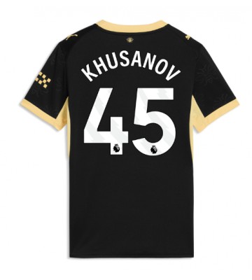 Manchester City Abdukodir Khusanov #45 Udebanetrøje Dame 2026-27 Kortærmet